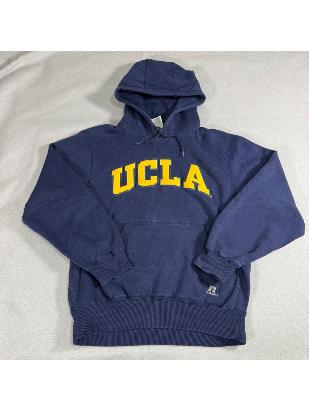vintage UCLA men’s russell hoodie size S Navy